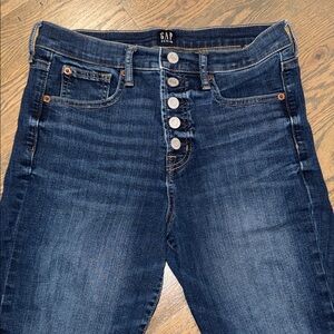 GAP Women's High Rise Indigo Jeans